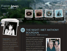 Tablet Screenshot of fluffytowel.com